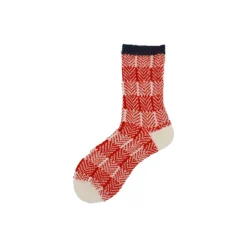Calza corta in baby mohair a rigoni a lisca Olivia