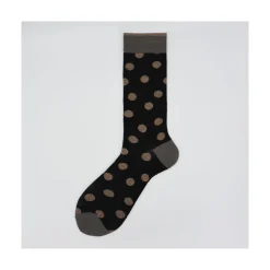 Calza corta in caldo cotone a pois Ken