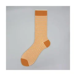 Calza corta in caldo cotone a righe Novak
