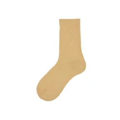 Calza corta in cotone a coste Iselle