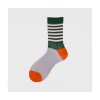 Calza corta in cotone con fantasia color block Camerelle