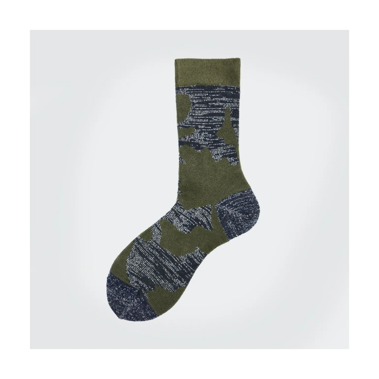 Calza corta in cotone e lurex a macchie Amelia