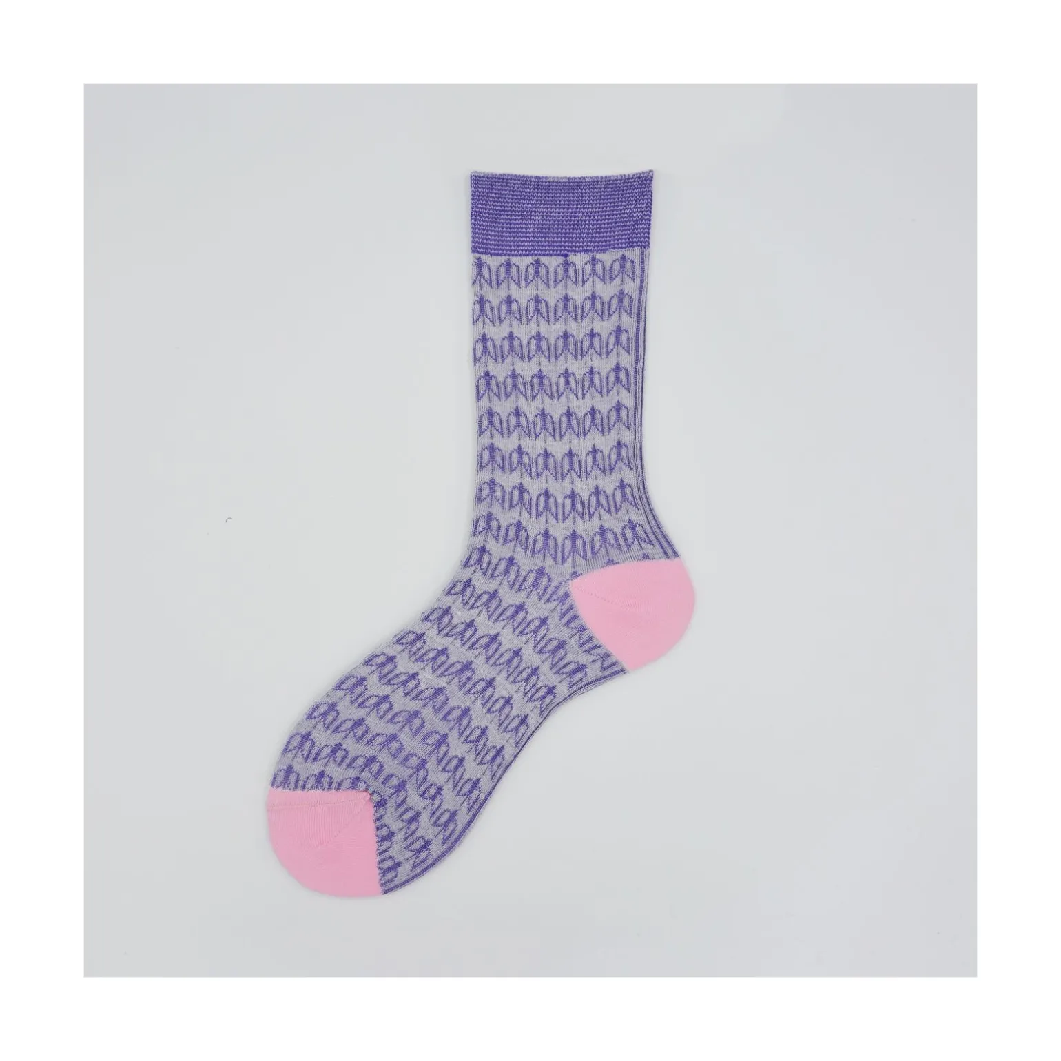 Calza corta in cotone in fantasia con le api Naomi