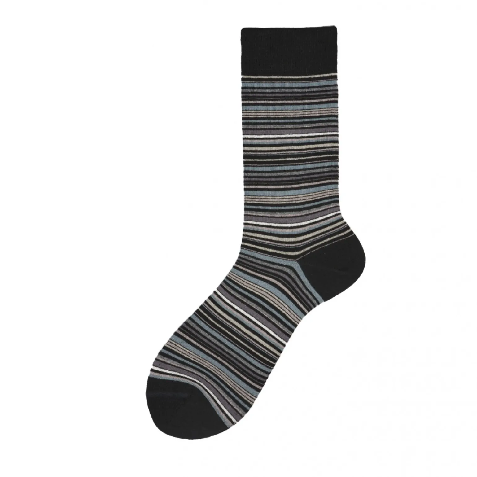 Calza Corta in Cotone Multiriga Emerald