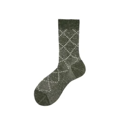Calza corta in cotone overcheck Check