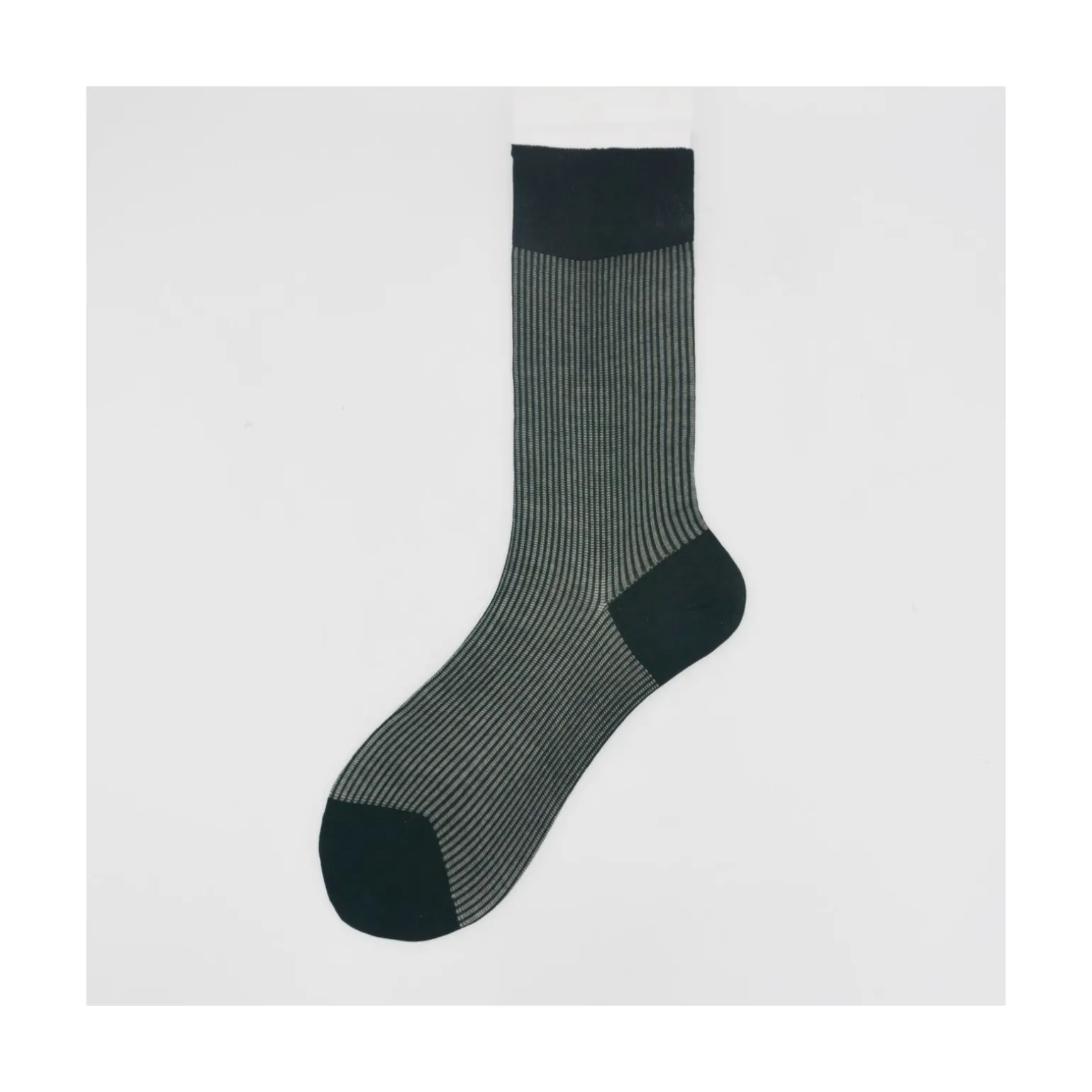 Calza corta in cotone oxford Mirto