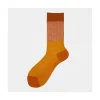Calza corta in cotone pied de poule Limone