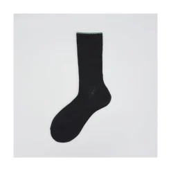 Calza corta in misto cashemere a coste e tip in lurex Justine
