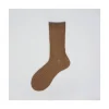 Calza corta in misto cashemere a coste e tip in lurex Justine
