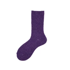 Calza corta in misto cashemere e lurex Kaylie