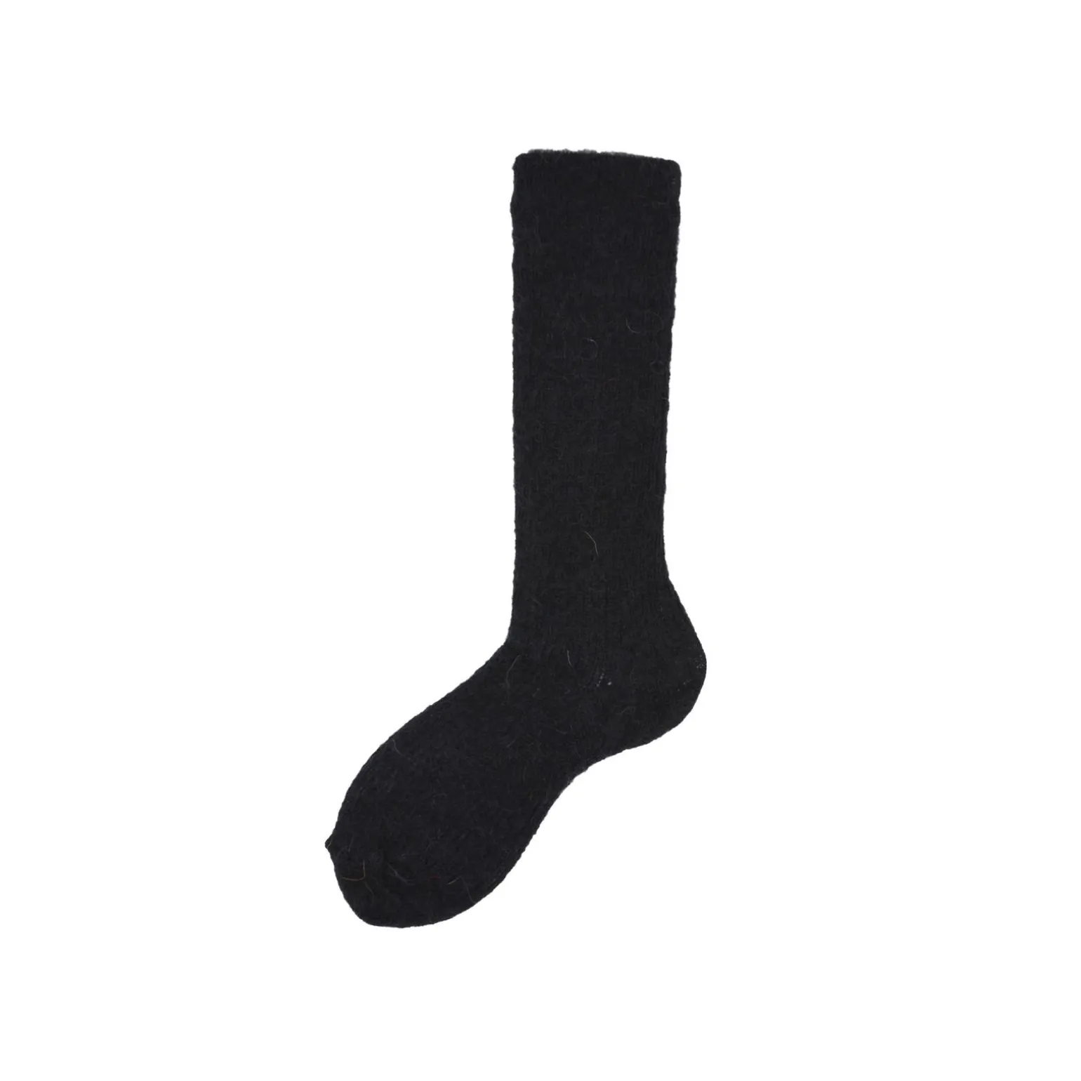 Calza corta in mohair a costine Sabine