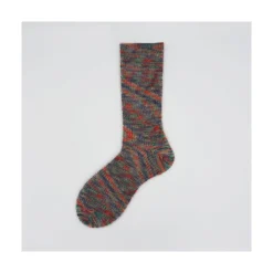 Calza corta in mohair e lana vergine effetto tie-dye Elina