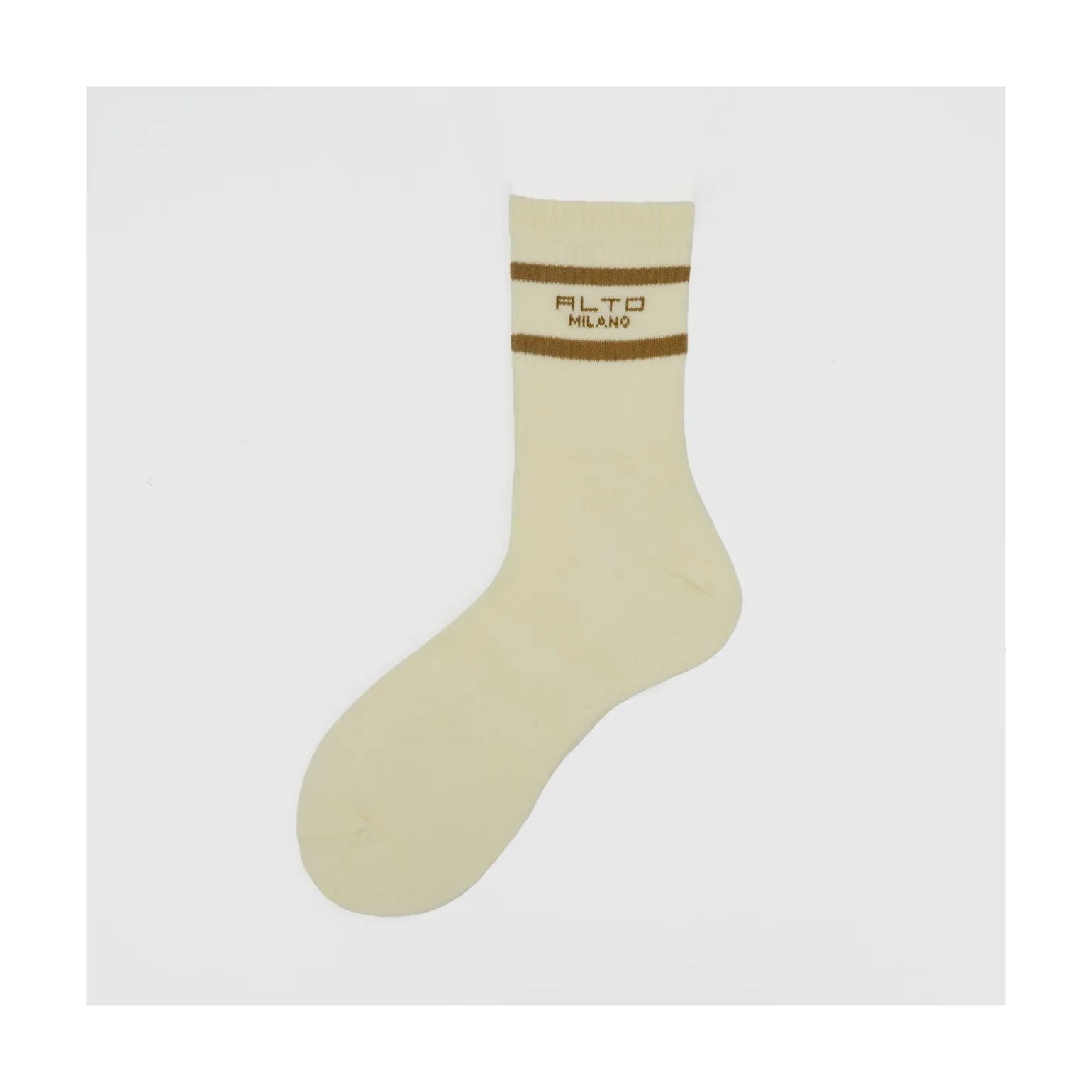 Calza corta in spugna di cotone con logo sul polso Forsen