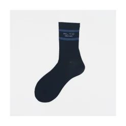 Calza corta in spugna di cotone con logo sul polso Forsen