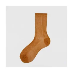 Calza corta in viscosa lurex tinta unita Camilla