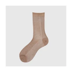 Calza corta in viscosa lurex tinta unita Camilla