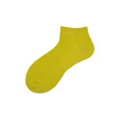Calza da sneaker in lurex multicolor a coste Zoe
