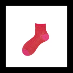 Calza da sneakers da donna in cotone reversibile Leona