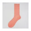 Calza da uomo corta in lino e cotone tinta unita N°40