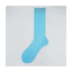 Calza da uomo corta in lino e cotone tinta unita N°40