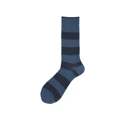 Calza lunga in cotone a righe rugby Rigone