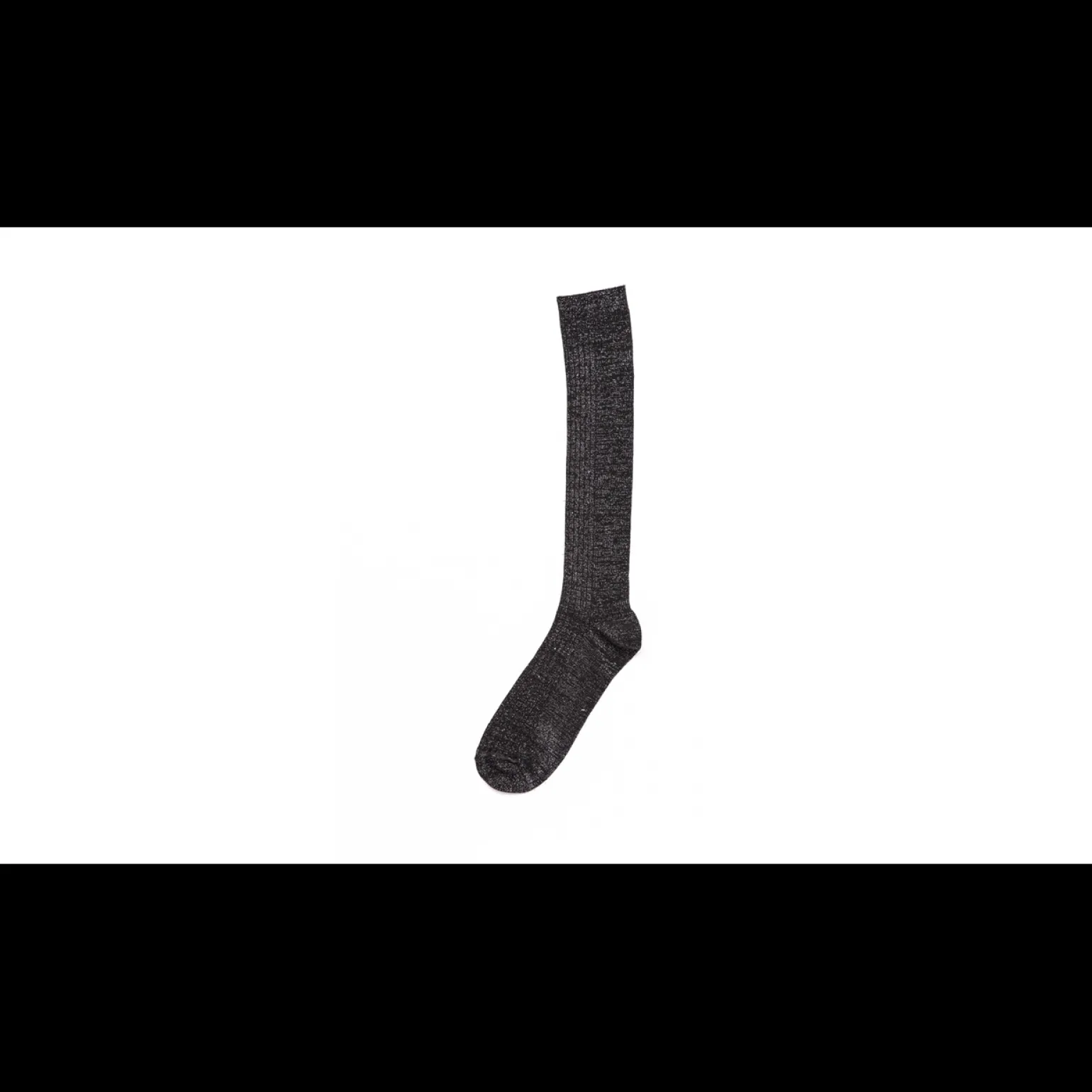 Calza lunga in cotone e lurex N.092