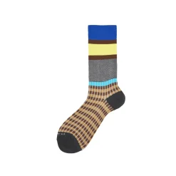 Calza lunga rasata a fantasie Argyle
