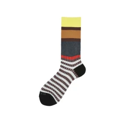 Calza lunga rasata a fantasie Argyle