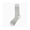 Calza lunga uomo in cotone e seta con jacquard Max