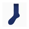 Calza lunga uomo in cotone con pois N.219