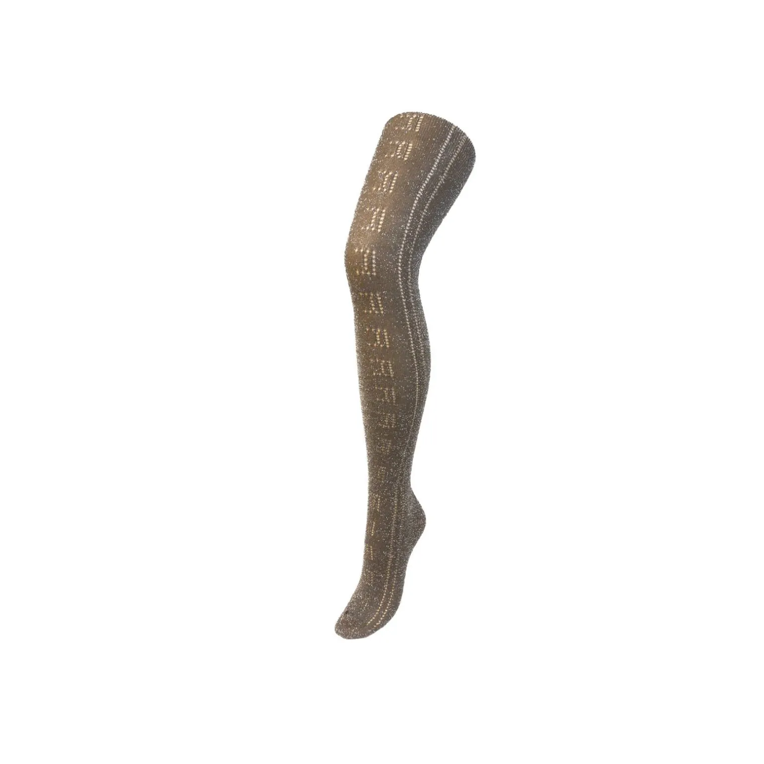 Collant in cotone traforato Lester