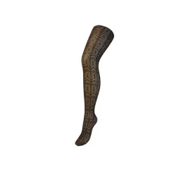 Collant in tessuto indemagliabile traforato Adeline